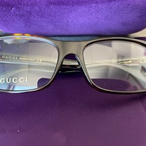 Men’s Gucci Eyeglass Frames with accessories